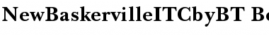 ITC New Baskerville Bold Font