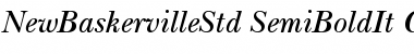 ITC New Baskerville Std SmBdIt Font