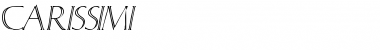 Download Carissimi Font Download Carissimi Font