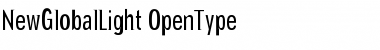 NewGlobalLight Regular Font NewGlobalLight Regular Font