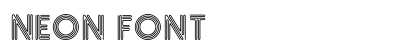 Neon Font Preview