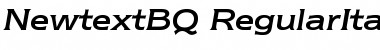 Newtext BQ Regular Font