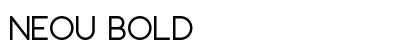 Neou Bold preview