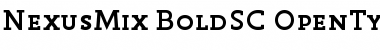 Download NexusMix-BoldSC Font Download NexusMix-BoldSC Font