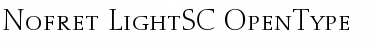 Nofret Light SC Font Nofret Light SC Font