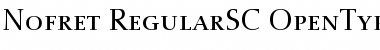 Nofret SC Font