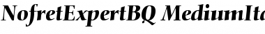 Nofret Expert BQ Regular Font