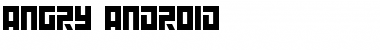 Angry Android Regular Font