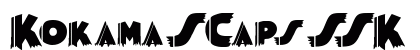 KokamaSCapsSSK Bold preview
