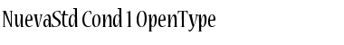 Nueva Std Condensed Font Nueva Std Condensed Font