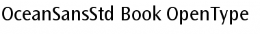Download Ocean Sans Std Font