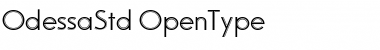 Odessa Std Regular Font