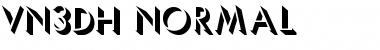 .Vn3DH Normal Font