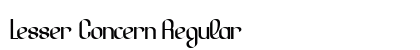 Lesser Concern Regular preview
