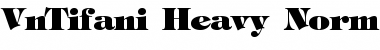 .VnTifani Heavy Normal Font