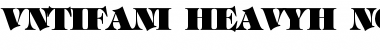 .VnTifani HeavyH Normal Font