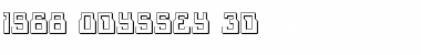 1968 Odyssey 3D Regular Font