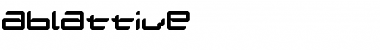 Ablattive Regular Font