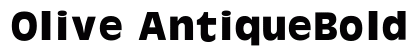 Olive AntiqueBold Preview