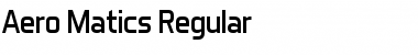 Download Aero Matics Font