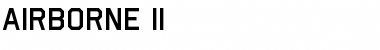 Download Airborne II Font Download Airborne II Font