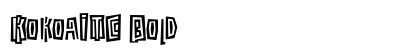 KokoaITC Bold preview