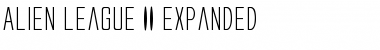 Alien League II Expanded Expanded Font