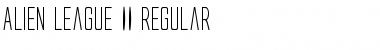 Alien League II Regular Font