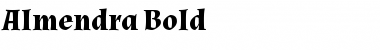 Almendra Bold Font