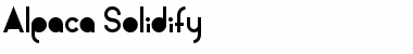 Download Alpaca Solidify Font Download Alpaca Solidify Font