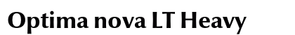 Optima nova LT Heavy preview