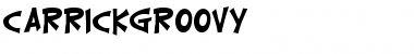 CarrickGroovy Regular Font