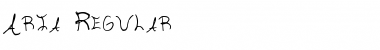 Aria Regular Font