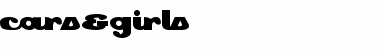 Download Cars&Girls Font Download Cars&Girls Font