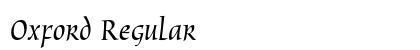 Oxford Regular preview