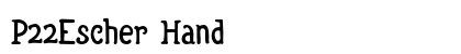 P22Escher Hand preview