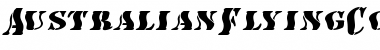 AustralianFlyingCorpsStencilSD Regular Font