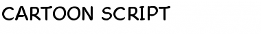 Download Cartoon Script Font Download Cartoon Script Font