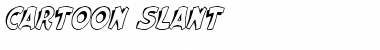 Cartoon Slant 2 Italic Font