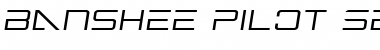 Banshee Pilot Semi-Italic Semi-Italic Font