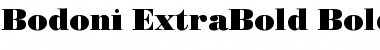 Bodoni-ExtraBold Bold Font Bodoni-ExtraBold Bold Font