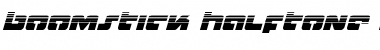 Boomstick Halftone Italic Italic Font