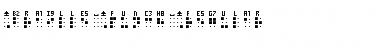 Braille Punch Regular Font