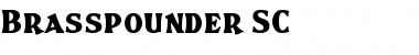 Download Brasspounder SC Font