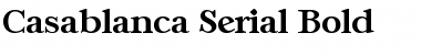 Download Casablanca-Serial Font