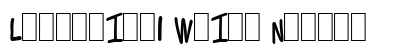 Lettering1 Weird Normal Preview