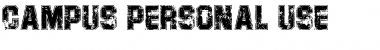 Download CAMPUS PERSONAL USE Font Download CAMPUS PERSONAL USE Font