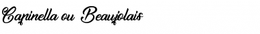 Download Capinella ou Beaujolais Font Download Capinella ou Beaujolais Font