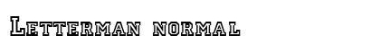 Letterman normal Preview