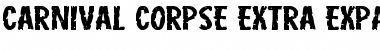 Download Carnival Corpse Extra-Expanded Font Download Carnival Corpse Extra-Expanded Font